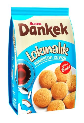 Ülker Dankek Lokmalık Hindistan Cevizli Kek 8x160 gr