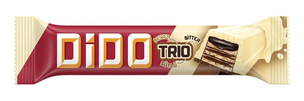 Ülker Dido Beyaz Çikolatalı Gofret 144x36.5 gr