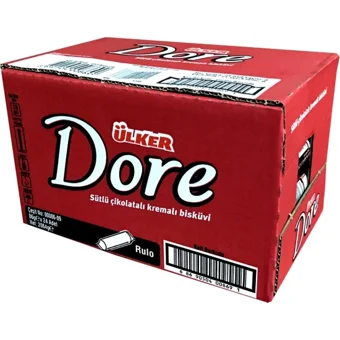Ülker Dore Sütlü Çikolatalı Bisküvi 24x86 gr