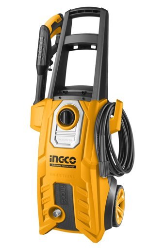 Ingco 1800 W Deterjan Hazneli Tekerlekli 150 bar Elektrikli Basınçlı Yıkama Makinesi