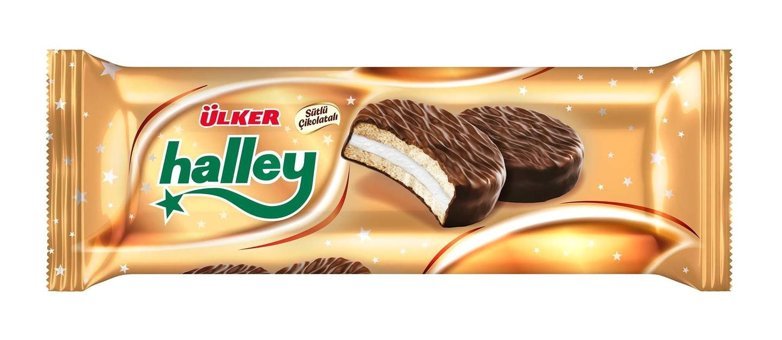 Ülker Halley Çikolatalı Bisküvi 12x240 gr