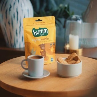 Humm Organic Ballı Kinoalı Bisküvi 6x55 gr