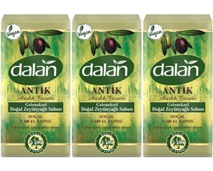 Dalan Antik Zeytinyağlı Katı Sabun 3x900 gr