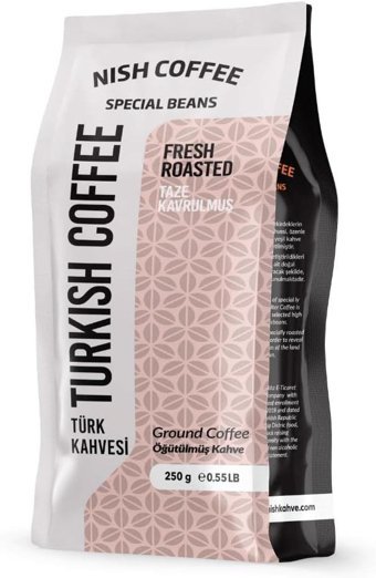 Nish Sade Orta Kavrulmuş Türk Kahvesi 250 gr