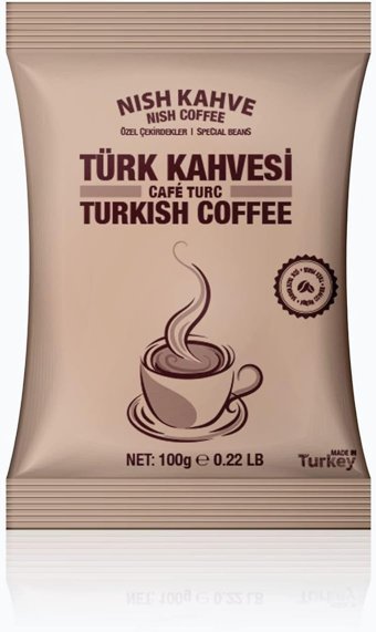 Nish Sade Orta Kavrulmuş Türk Kahvesi 5x100 gr