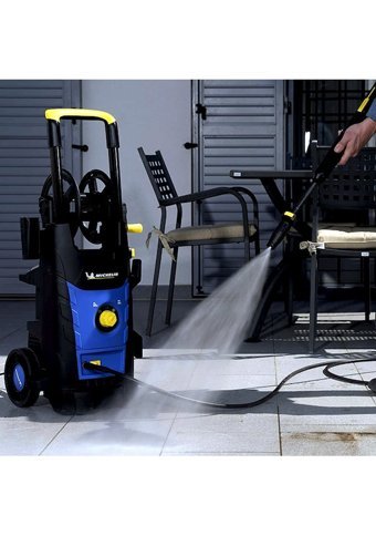 Michelin MPX20EHX 2000 W Deterjan Hazneli Tekerlekli 140 bar Elektrikli Basınçlı Yıkama Makinesi
