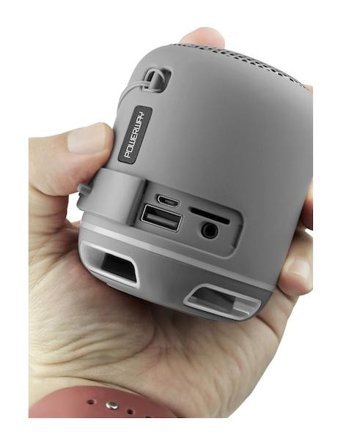 Powerway C4 Bluetooth Hoparlör Gümüş