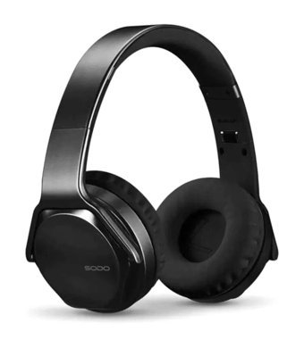 Sodo Mh3 Kulak Üstü Bluetooth Kulaklık Siyah