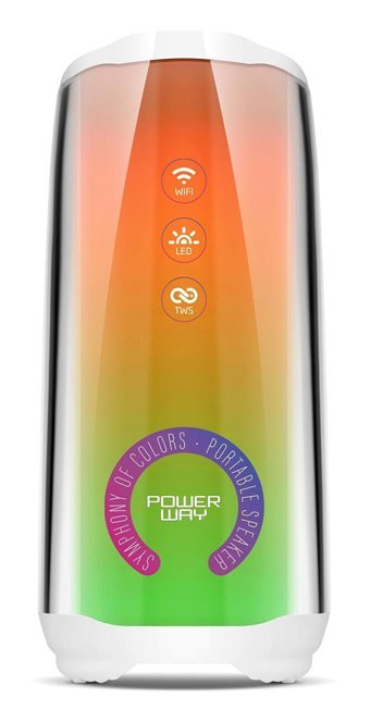 Powerway Senfoni Bluetooth Hoparlör Beyaz
