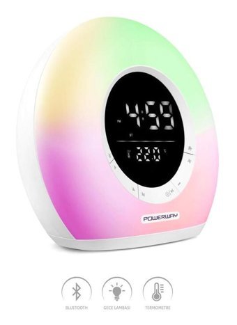 Powerway Space Bluetooth Hoparlör Beyaz