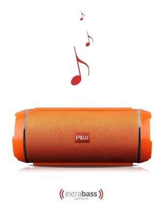 Powerway WRX05 Bluetooth Hoparlör Turuncu