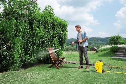 Karcher K 3 COMPACT 1600 W Deterjan Hazneli Tekerlekli 120 bar Elektrikli Basınçlı Yıkama Makinesi