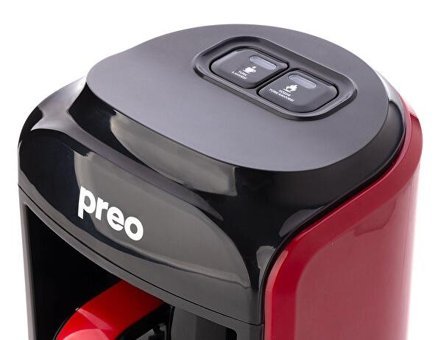 Preo E263ECM Hazneli Fincan Kırmızı Türk Kahvesi Makinesi