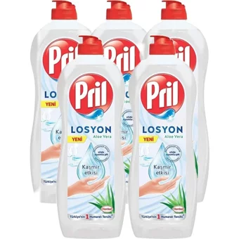 Pril Aloe Vera Kokulu El Bulaşık Deterjanı 5x750 ml