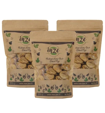 İnze Doğal Orta Boy Süzme İncir 3 kg