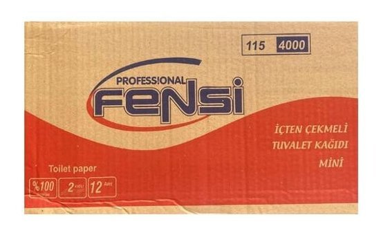 Fensi Mini 2 Katlı 2x12'li Rulo Tuvalet Kağıdı