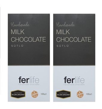 Ferlife Sütlü Çikolata 100 gr 2 Adet