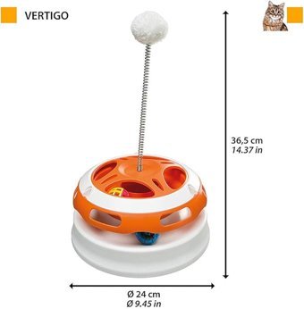 Ferplast Vertigo Hareketli Sesli Aktivite Yavru-Yetişkin Aktivite Kedi Oyuncağı