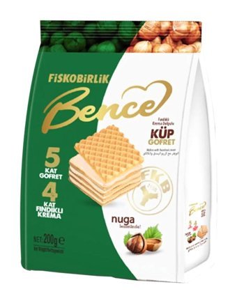 Fiskobirlik Fındık Kremalı Gofret 200 gr