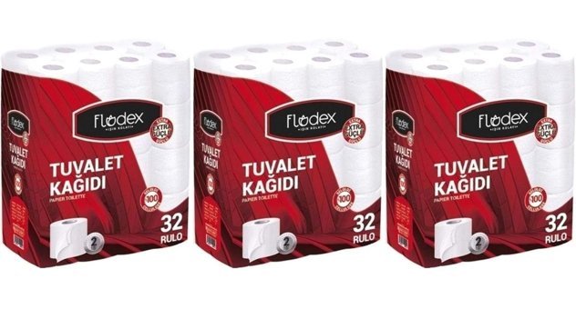 Flodex 2 Katlı 96'lı Rulo Tuvalet Kağıdı