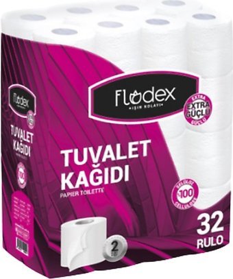 Floedex 2 Katlı 32'li Rulo Tuvalet Kağıdı