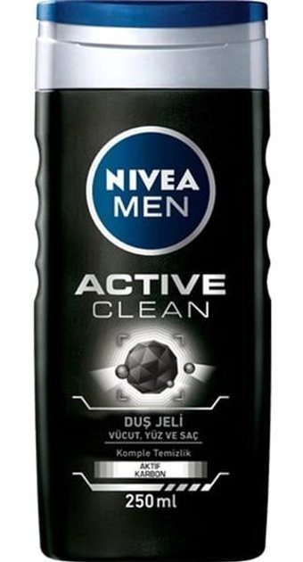 Nivea Aktif Karbonlu Duş Jeli 250 ml