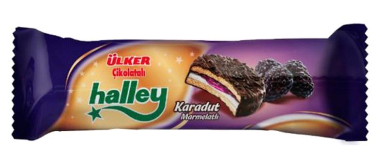 Ülker Halley Karadutlu Bisküvi 74 gr