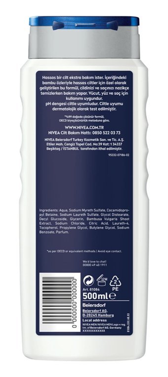 Nivea Bambu Özü Duş Jeli 500 ml