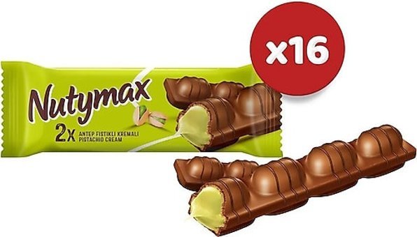 Şölen Nutymax Antep Fıstıklı Gofret 16x44 gr