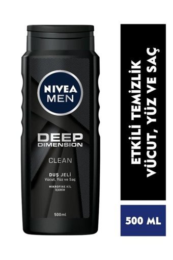 Nivea Mikrofine Kil Duş Jeli 3x500 ml