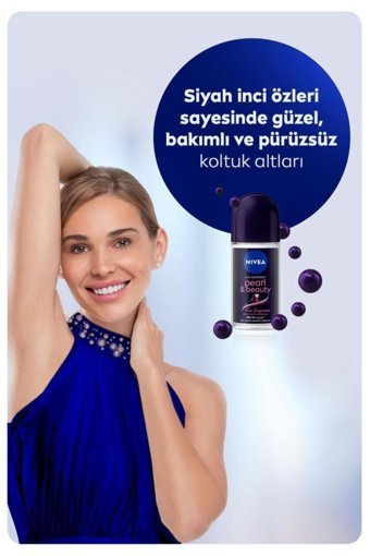 Nivea Pearl&beauty Fine Fragrance Roll-On Kadın Deodorant 3x50 ml