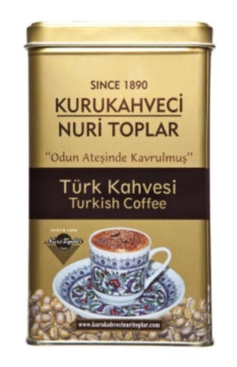 Nuri Toplar Damla Sakızlı Orta Kavrulmuş Türk Kahvesi 3x300 gr
