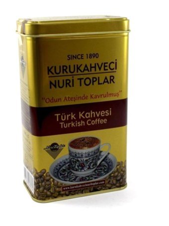 Nuri Toplar Sade Orta Kavrulmuş Türk Kahvesi 2x300 gr
