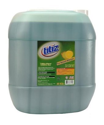Titiz Limon Kokulu El Bulaşık Deterjanı 30 lt