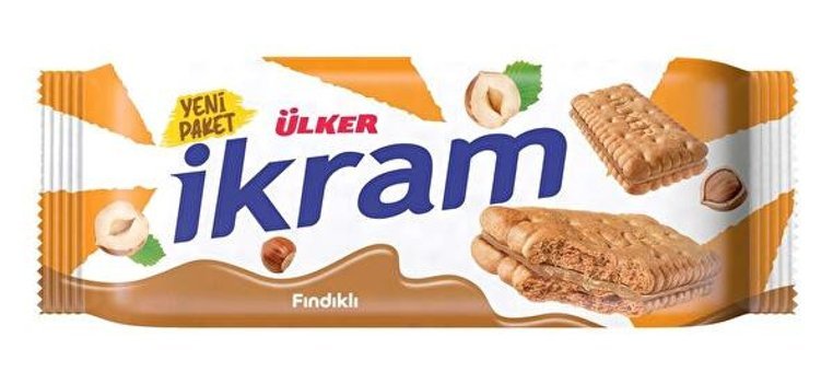 Ülker İkram Fındıklı Bisküvi 36x84 gr