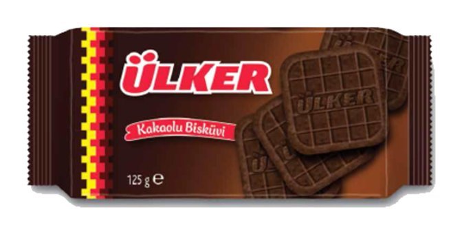 Ülker Kakaolu Kakaolu Bisküvi 125 gr