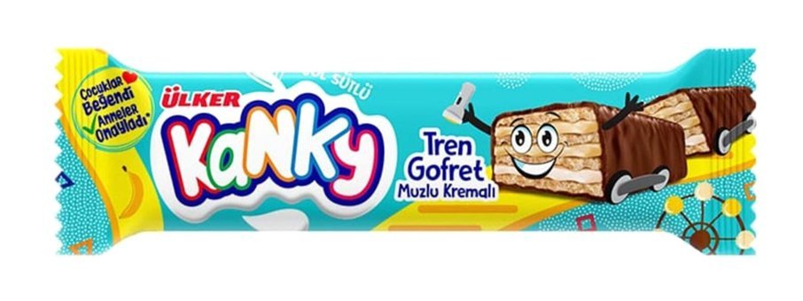 Ülker Kanky Muzlu Kremalı Gofret 26 gr