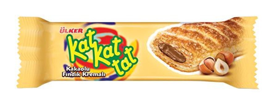 Ülker Kat Kat Tat Fındıklı Gofret 12x 25 gr