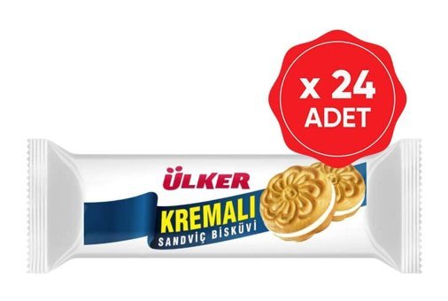 Ülker Kremalı Bisküvi 24x61 gr