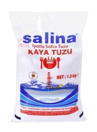 Salina İyotlu Toz Tuz Paket 1.5 kg