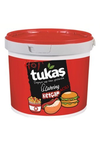Tukaş Acılı Ketçap 9 kg