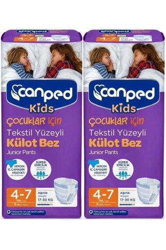 Canped Kids Külot Bebek Bezi 2x18 Adet