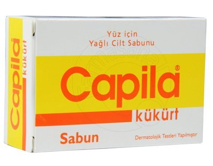 Capila Kükürtlü Katı Sabun 90 gr