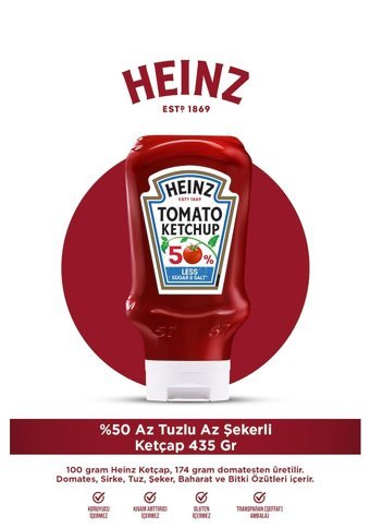 Heinz Acısız Ketçap 435 gr