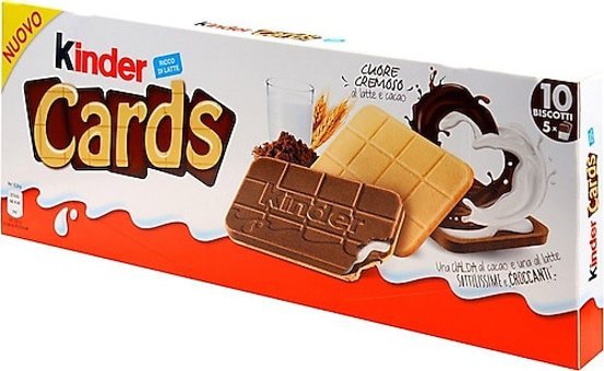 Kinder Cards Bisküvili Çikolata 128 gr