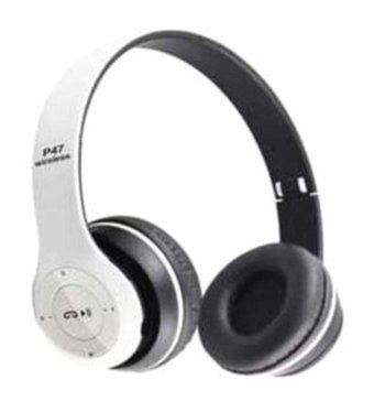 Subzero P47 Kulak Üstü Kablosuz Bluetooth Kulaklık Beyaz