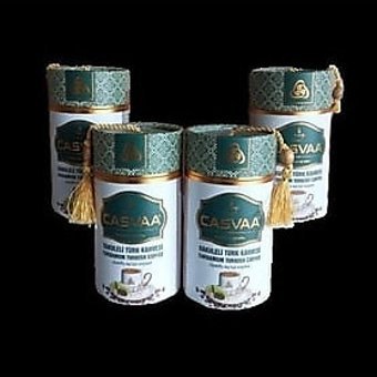 Casvaa Coffee Kakuleli Orta Kavrulmuş Türk Kahvesi 4x250 gr
