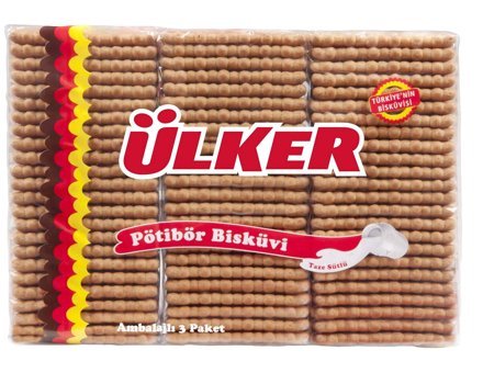 Ülker Pötibör Sade Bisküvi 450 gr