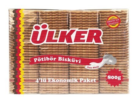 Ülker Petibör Sade Bisküvi 2x800 gr