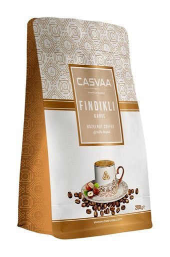 Casvaa Coffee Fındıklı Orta Kavrulmuş Türk Kahvesi 200 gr
